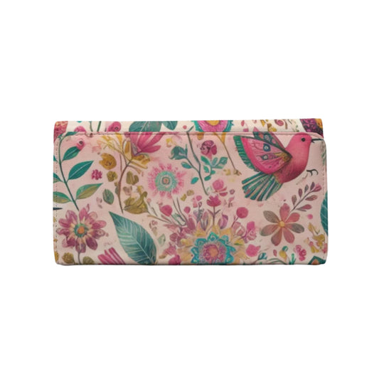 Bohemian Birdsong Foldable Wallet